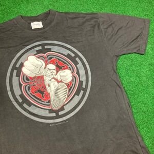 Vintage Star Wars Stormtrooper Shirt Mens L Black 2001 Disneyland Paris‎ Y2K Tee